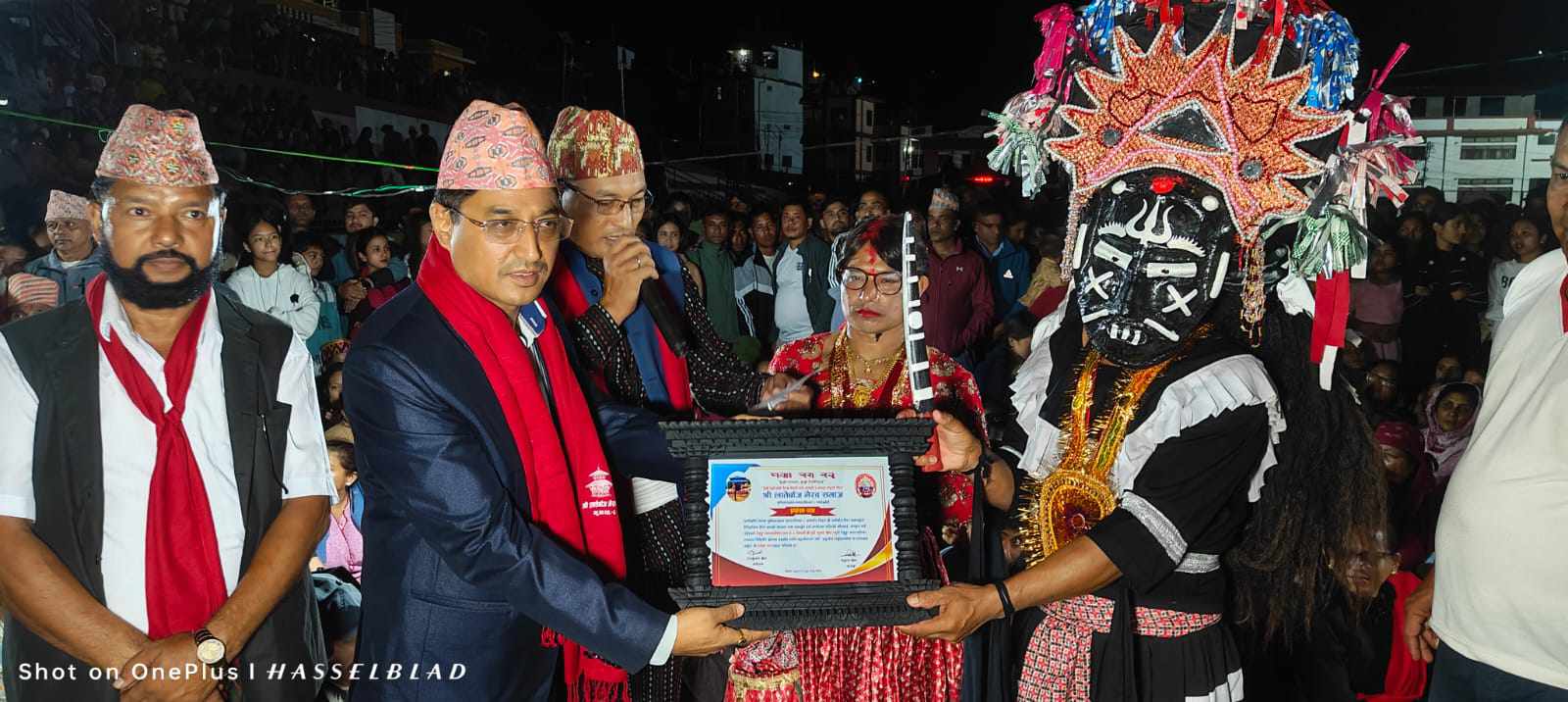 गुल्मी तम्घासमा झण्डै ४० वर्षपछि पहिलो पटक भैरव नाच प्रर्दशनी